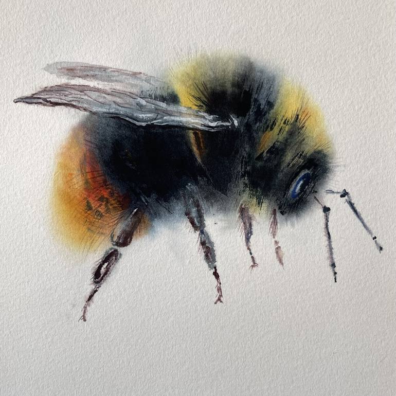 Bumblebee No 2 Painting By Myroslava Boikiv Saatchi Art   9860777 FCAAZNRC 7 