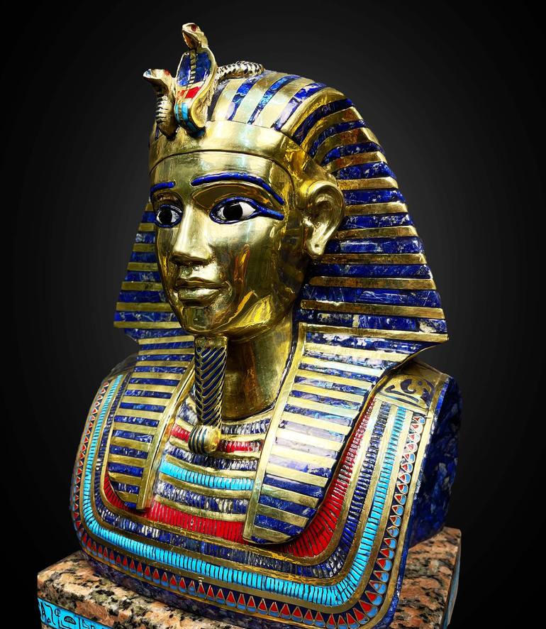 Original Art Deco Pop Culture/Celebrity Sculpture by Egyptology Store