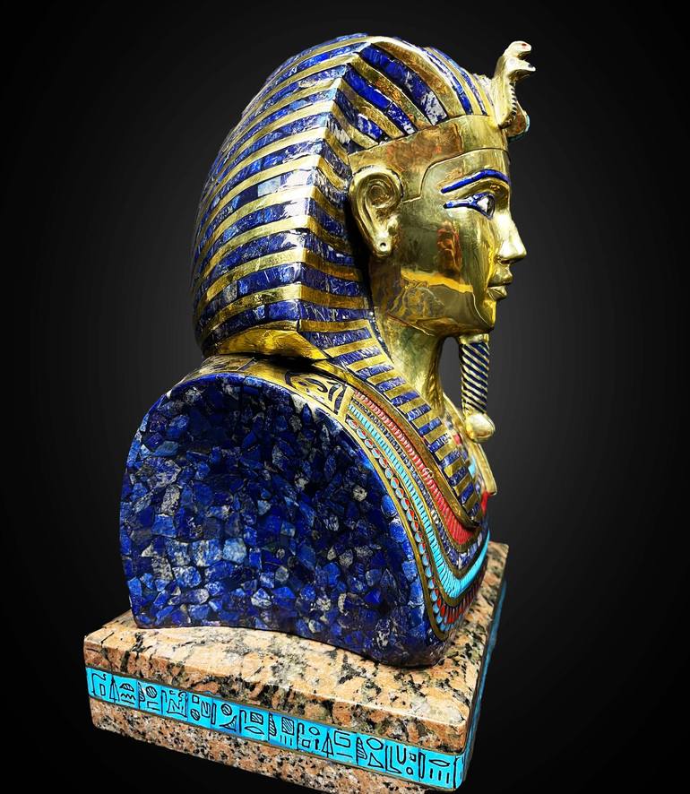 Original Art Deco Pop Culture/Celebrity Sculpture by Egyptology Store