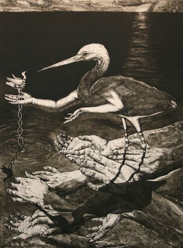 Original Animal Printmaking by Deborah Maris Lader