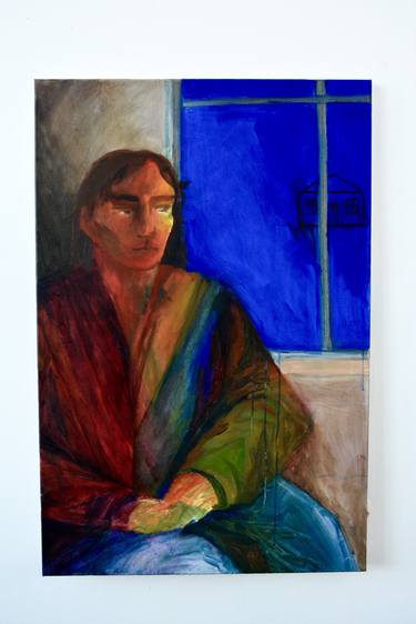 Saatchi Art Artist Matilda Barretta; Painting, “Untitled (window)” #art