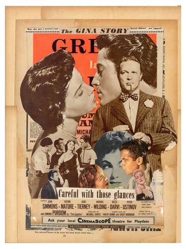 Original Conceptual People Collage by Paul Brookes
