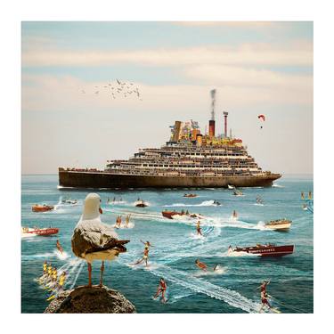 Original Conceptual Boat Digital by Paul Brookes