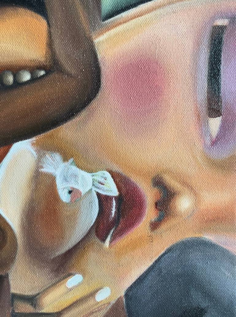 Original Erotic Painting by Najai Johnson