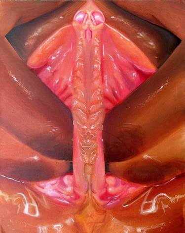 Original Abstract Erotic Paintings by Najai Johnson
