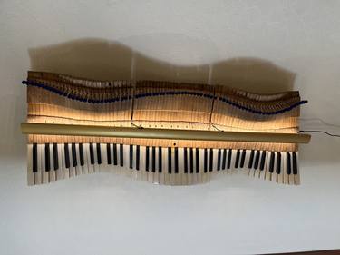 Piano Keys Lighting Wall Decor "Ivory & Ebony" thumb