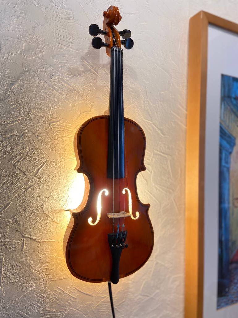 Original Art Deco Music Installation by Oleg Degtyarenko