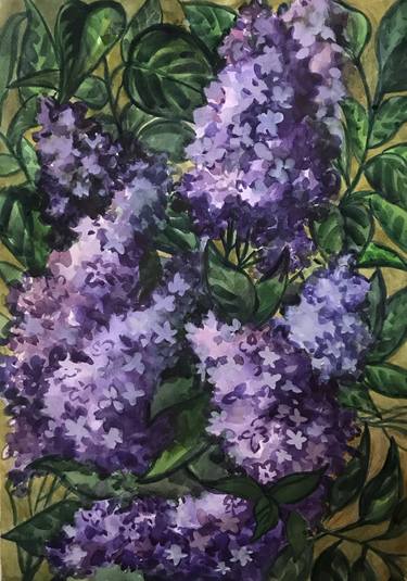 Print of Fine Art Floral Paintings by Karolina Pidkova