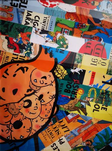 Print of Pop Art Comics Collage by FVTVRE CAM