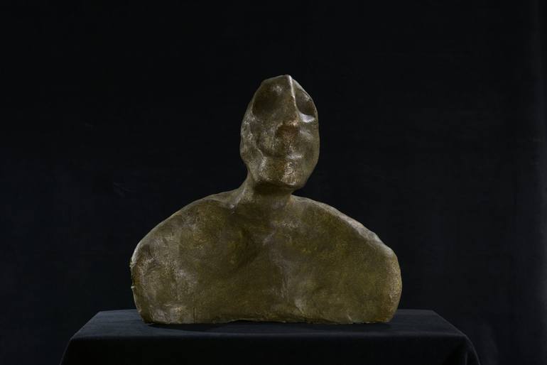 Original Abstracted Men Sculpture by Didier Francois