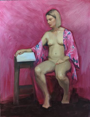 Print of Realism Nude Paintings by Sophie Hague