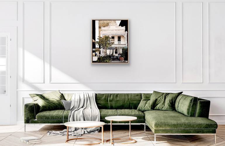 Original Architecture Painting by Charlotte-Aimee Smith