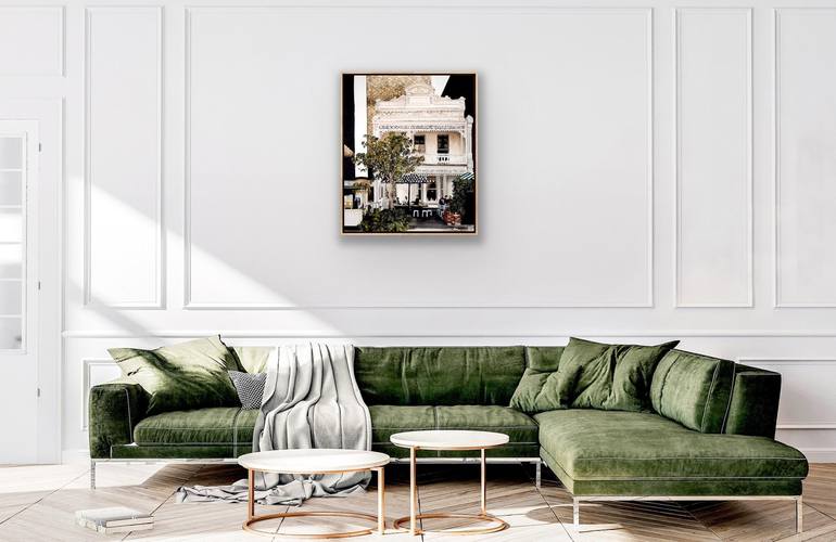 Original Impressionism Architecture Painting by Charlotte-Aimee Smith