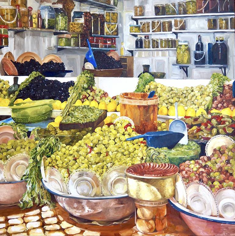 Original Realism Food & Drink Painting by Charlotte-Aimee Smith