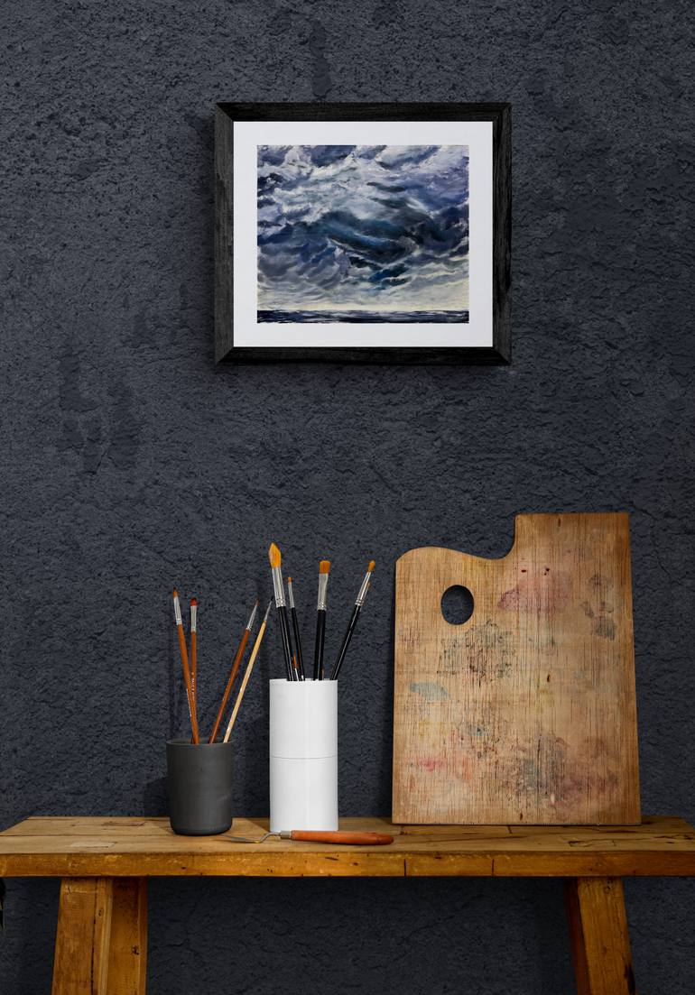 Original Realism Seascape Painting by Elena Fursenko