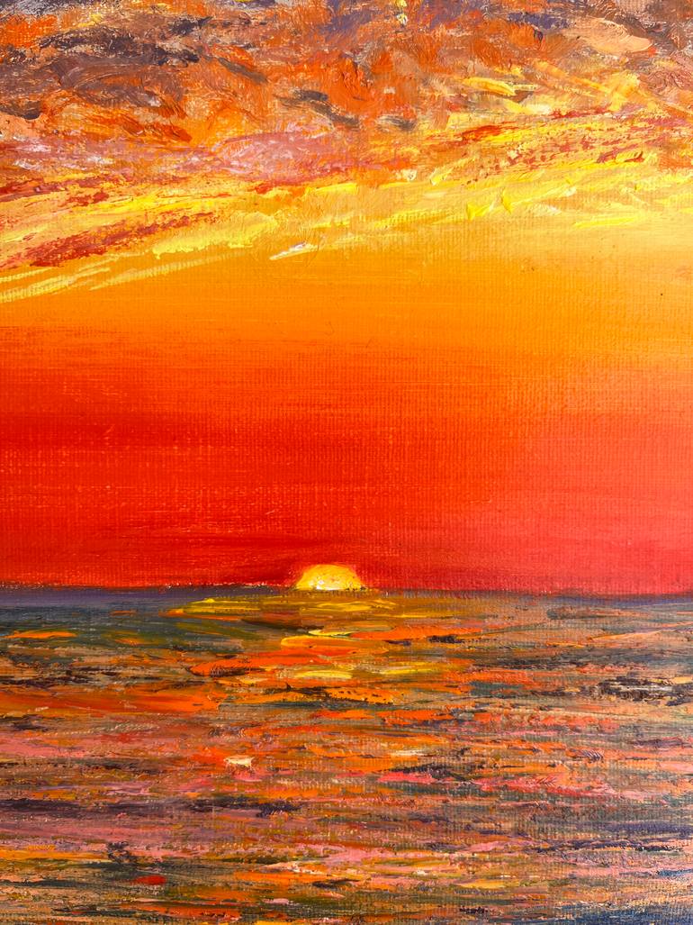Original Realism Seascape Painting by Elena Fursenko