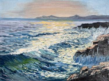 Print of Realism Seascape Paintings by Elena Makhonina