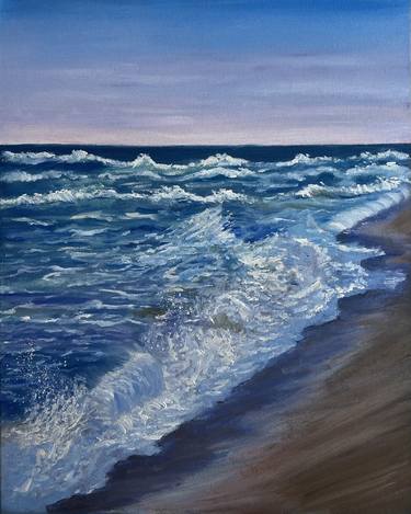 Original Realism Seascape Paintings by Elena Makhonina