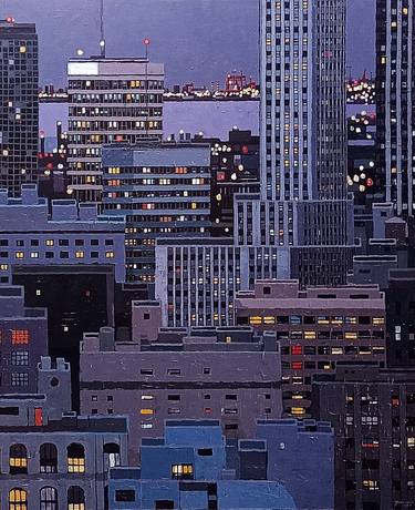 Print of Architecture Paintings by Karin Godnic