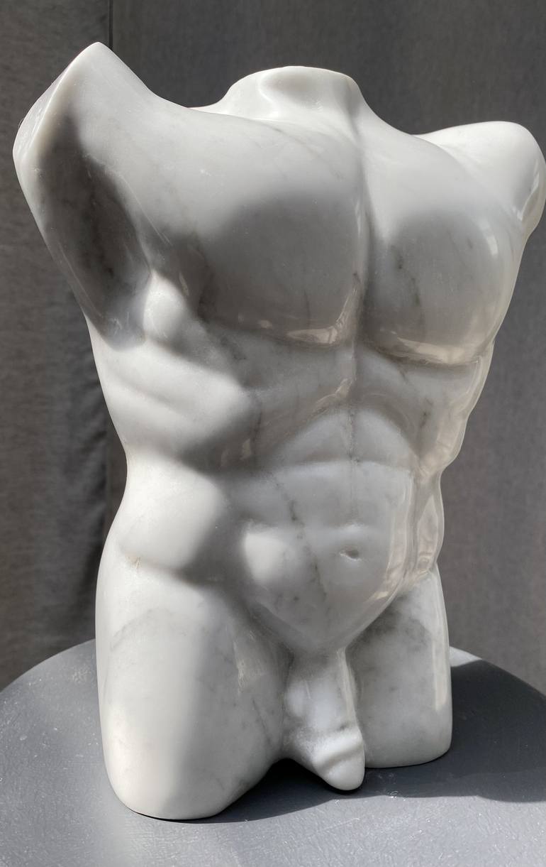 Original Men Sculpture by Christina Hart