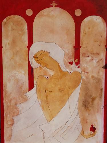 Original Conceptual Religious Paintings by Pomegranate City