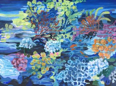 Print of Abstract Expressionism Landscape Paintings by Erika Beck