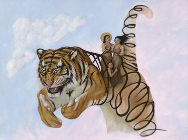 Original Surrealism Animal Paintings by Cynthia Howard