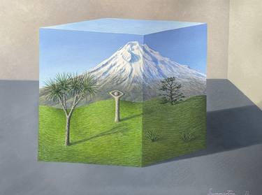 Print of Surrealism Landscape Paintings by Justin Summerton