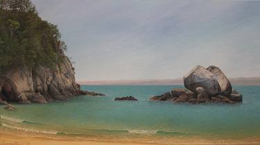 Print of Realism Beach Paintings by Justin Summerton