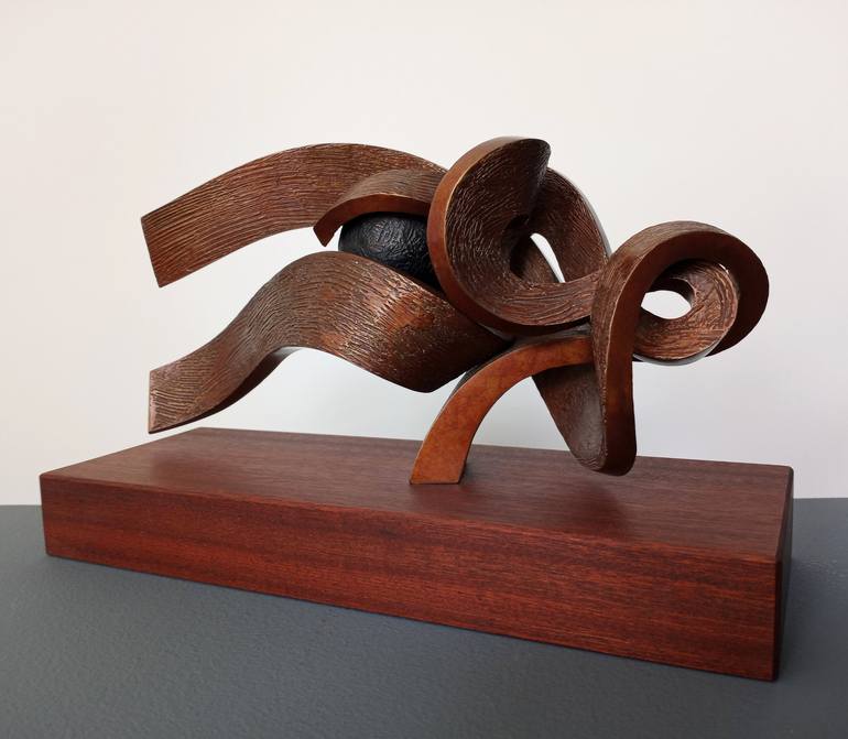 Original 3d Sculpture Abstract Sculpture by Vincent Champion-Ercoli