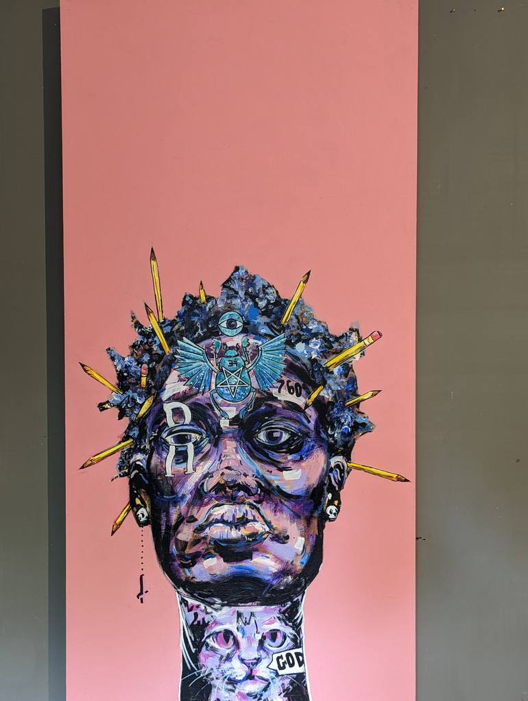 Original Photorealism People Painting by Reyon Nurse