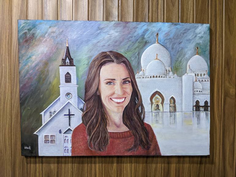 Original Other Pop Culture/Celebrity Painting by Ubaid Ur Rehman