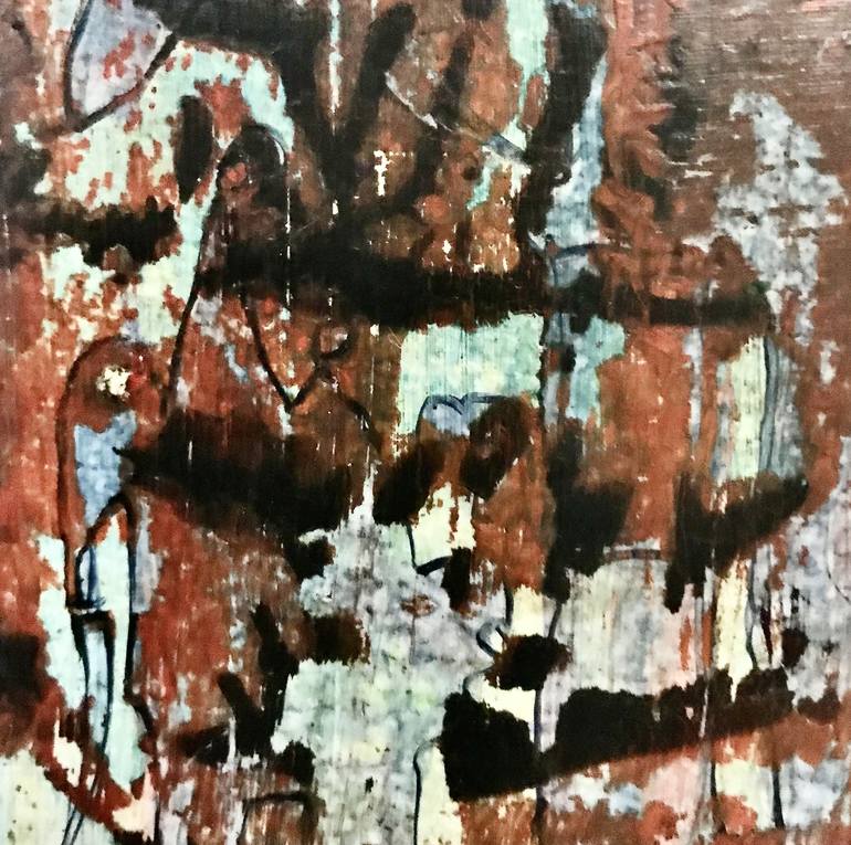Original Abstract Painting by David Noss