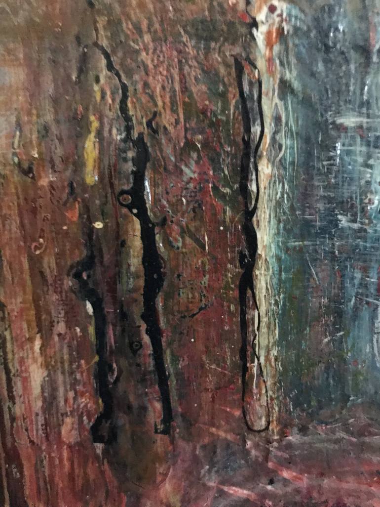 Original Abstract Expressionism Abstract Painting by David Noss