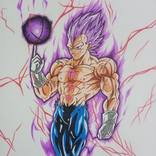Goku super Saiyan 3 Drawing by Shahmeer sasson arts