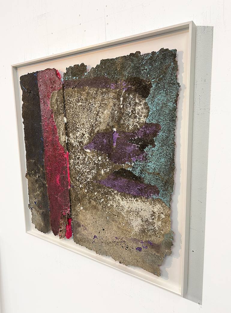 Original Conceptual Abstract Painting by Christophe Domergue