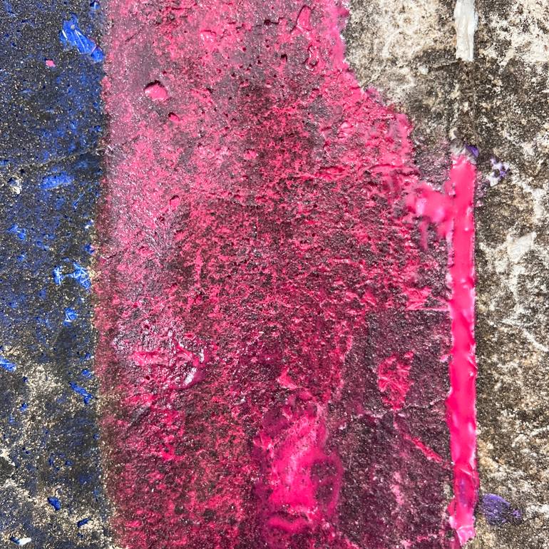 Original Conceptual Abstract Painting by Christophe Domergue