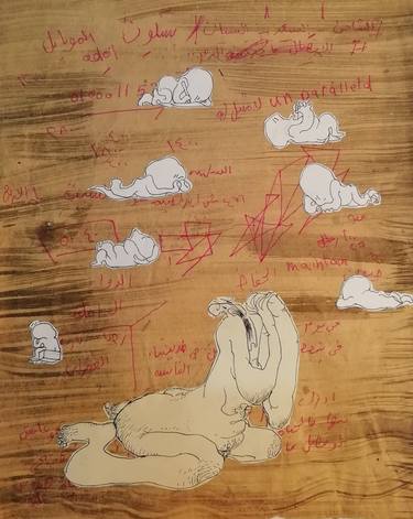 Print of Surrealism Religion Drawings by Mahmoud Hafez Eissa