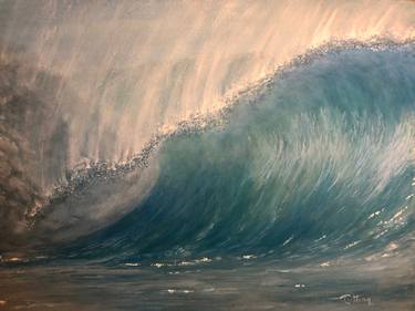 Original Expressionism Seascape Paintings by Brian Cutting