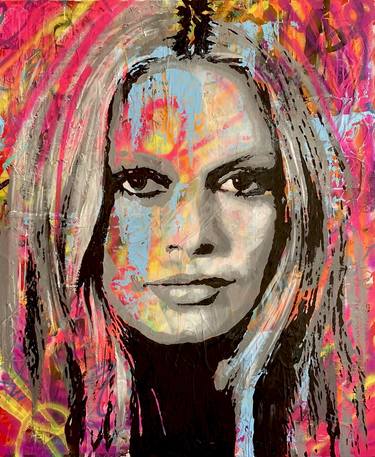 Print of Pop Art Pop Culture/Celebrity Paintings by Thomas Amaru