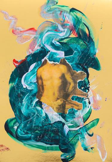 Print of Abstract Expressionism Abstract Mixed Media by Monika Czekanska