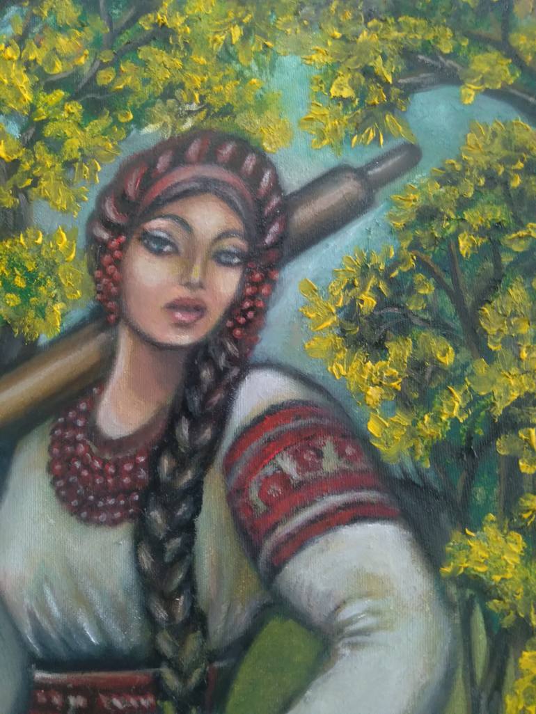 Original Culture Painting by Olena Lisova