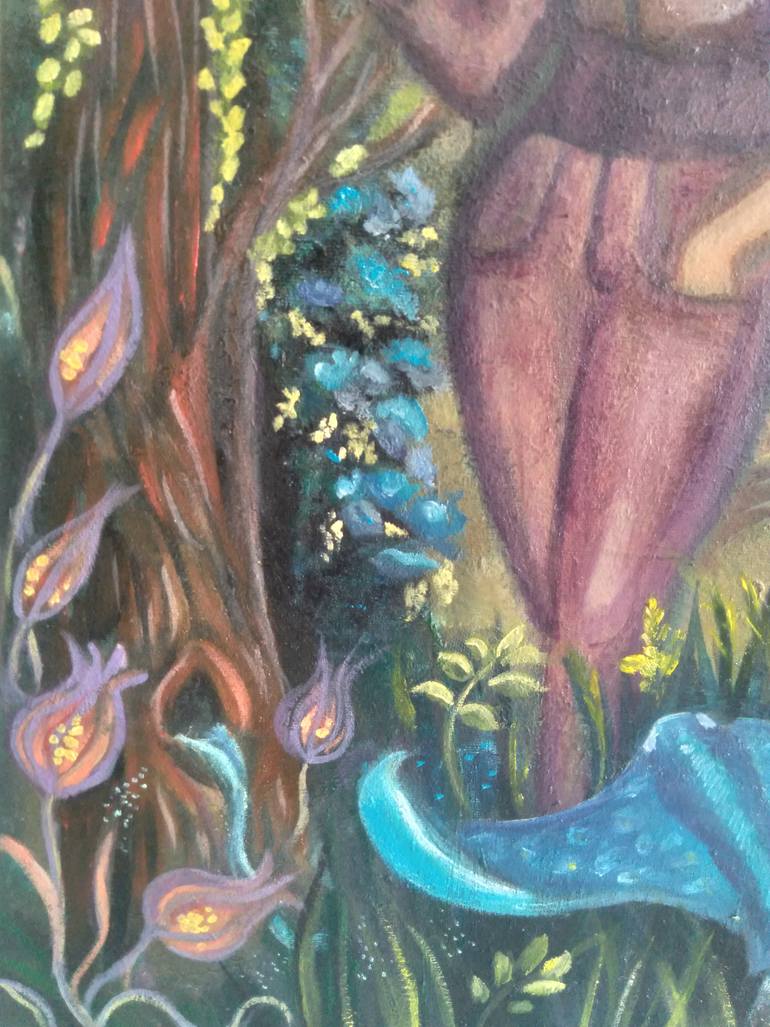 Original Illustration Fantasy Painting by Olena Lisova
