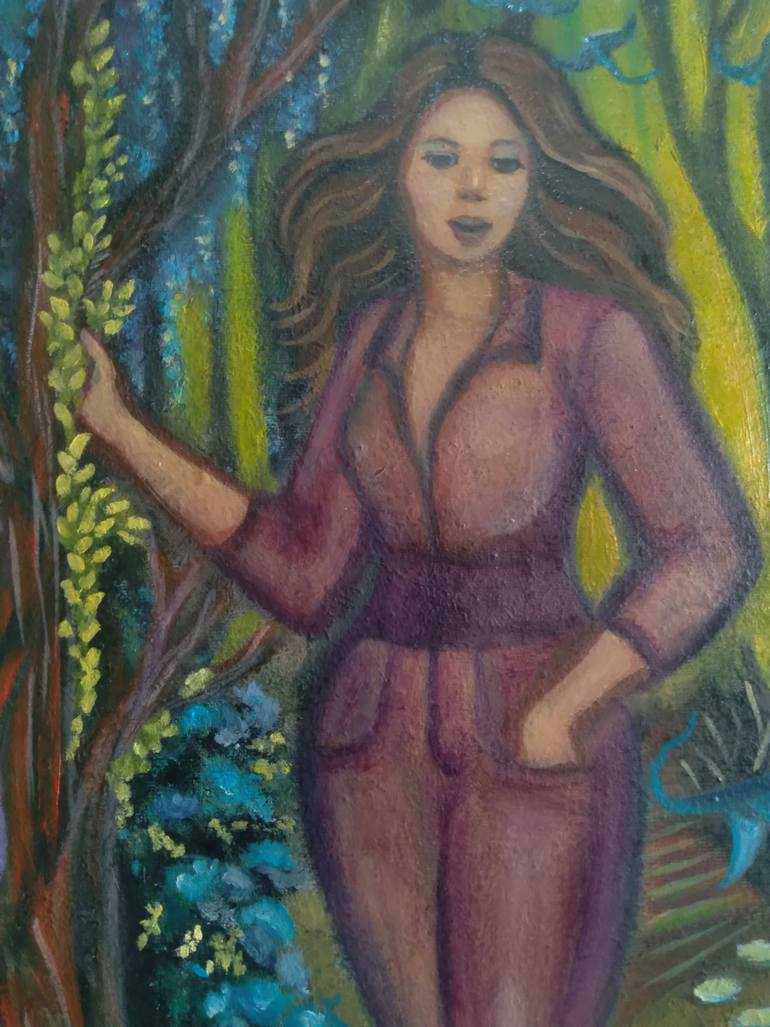 Original Illustration Fantasy Painting by Olena Lisova