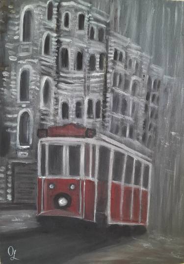 Print of Impressionism Transportation Paintings by Olena Lisova