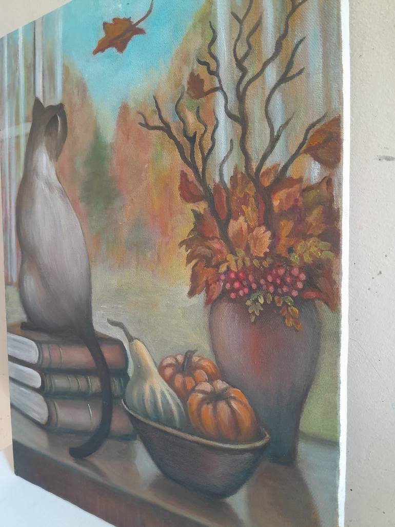 Original Color Field Painting Still Life Painting by Olena Lisova