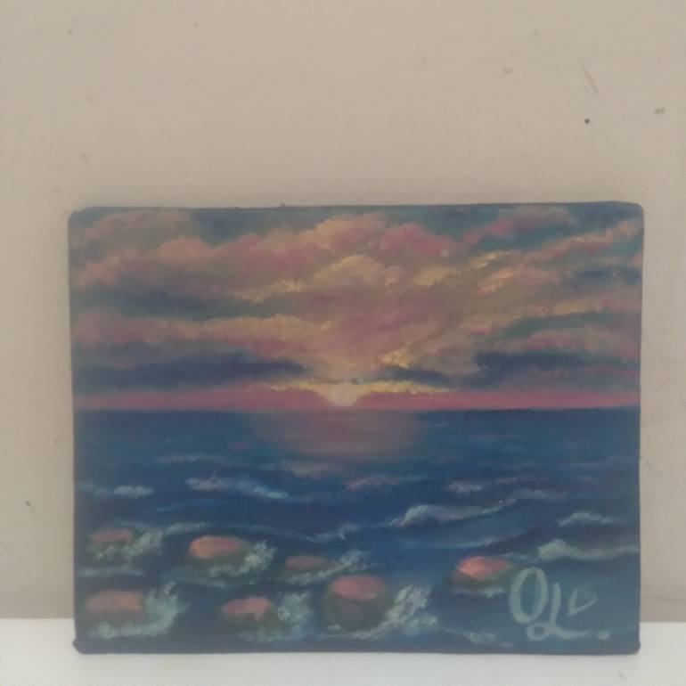 Original Seascape Painting by Olena Lisova
