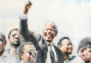 Pixel Nelson Mandela thumb