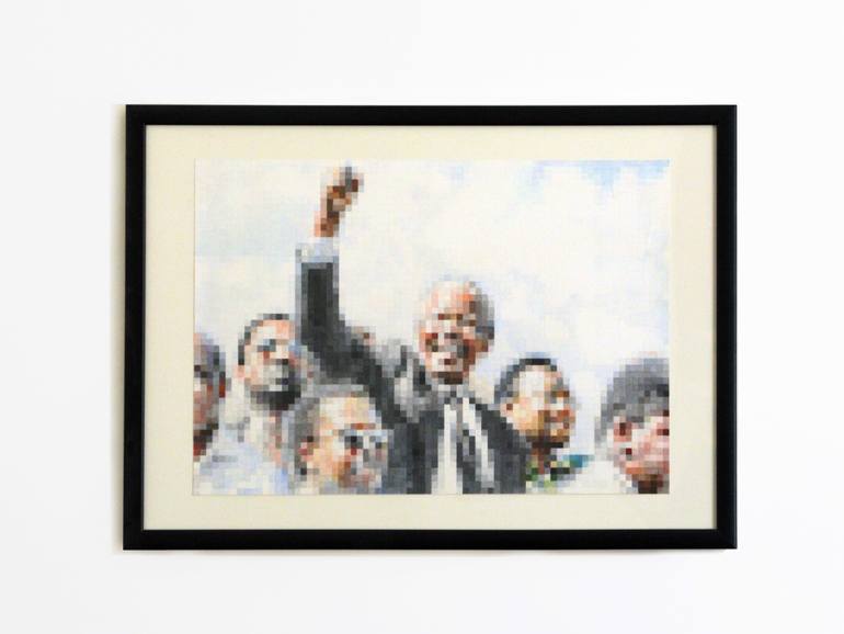 Original Contemporary Politics Drawing by A-Critic Art