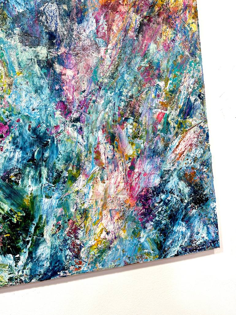 Original Abstract Expressionism Abstract Painting by Justin Winkel